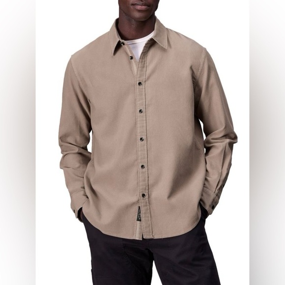 RAG & BONE Long Sleeve Corduroy Shacket Size Small NWT - Picture 1 of 6